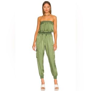 Cinq A Sept Patrice Strapless Jumpsuit